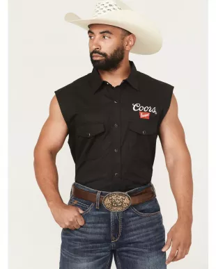 Exclusive Banquet Rodeo Logo Sleeveless Snap Bubba