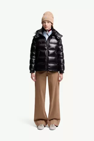 Maire Hooded Short Down Jacket