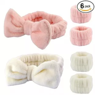 Quick Dry Absorbent Face Washing Headband