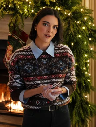 Open Door Kendall Jenner Knitted Sweater