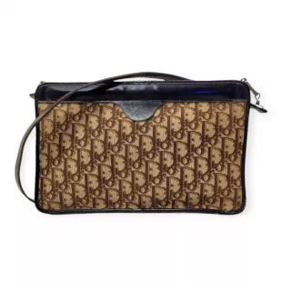 Vintage 1970S Monogram Handbag