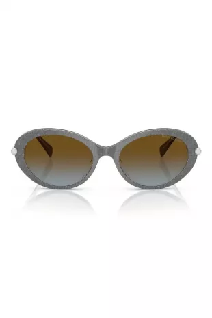 53mm Gradient Oval Sunglasses