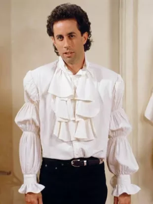 Seinfeld S05 Jerry Seinfeld White The Puffy Shirt