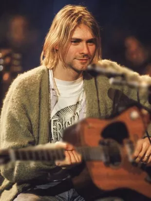Kurt Cobain Mohair Cardigan