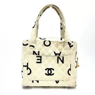 Matelasse logo Tote Bag