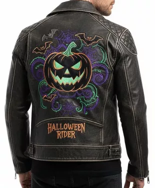 Halloween Rider Leather Jacket