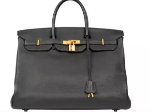 Birkin 40 Black Togo