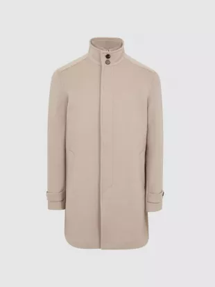 Moat Wool Blend Overcoat