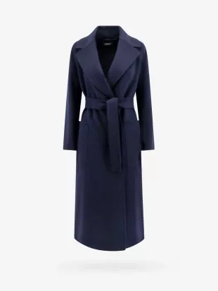 Paolore Blue Womens Coat