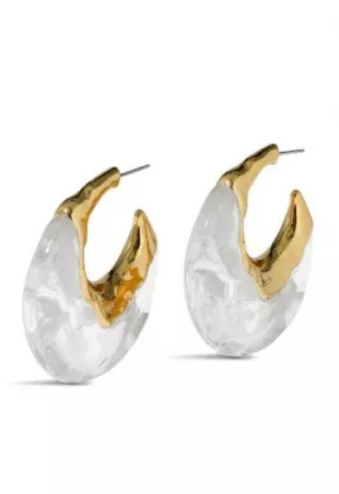 Puffy Hoop Earrings