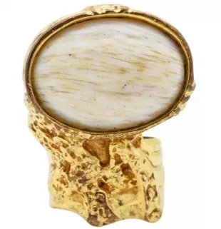 YSL Arty White Ring