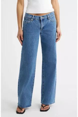 '99 Molly Low Rise Wide Leg Jeans