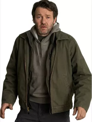 Dark Matter S02 Joel Edgerton Green Cotton Jacket