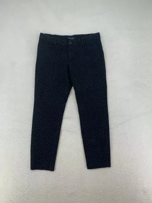 Ankle Black Faded Polka Dot