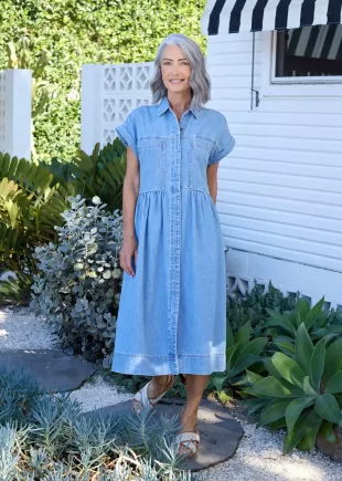 Harper Denim Dress
