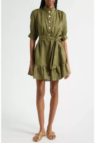 Kaidin Ruffle Hem Dress