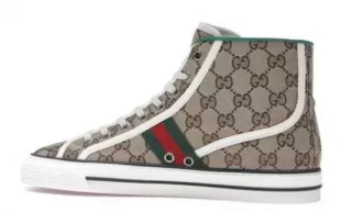Tennis 1977 High Top Canvas Sneakers
