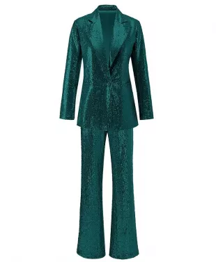 Women Sequin Suit