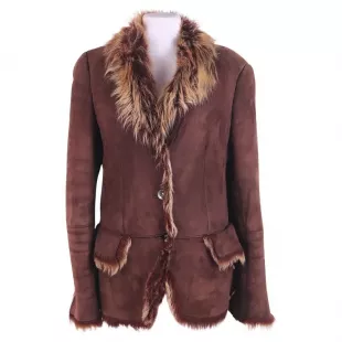1998 Shearling Jacket Leather Fur