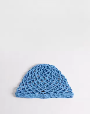Open Weave Crochet Skull Cap