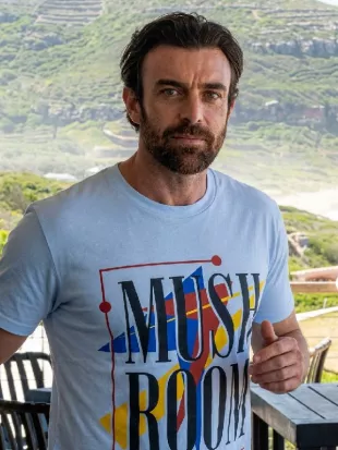 Home And Away 2026 Adam Rowland White T-Shirt