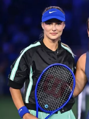 Anna Kalinskaya 2026 US Open Short Sleeves Jacket
