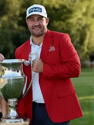 Omega European Masters 2026 Thriston Lawrence Red Blazer