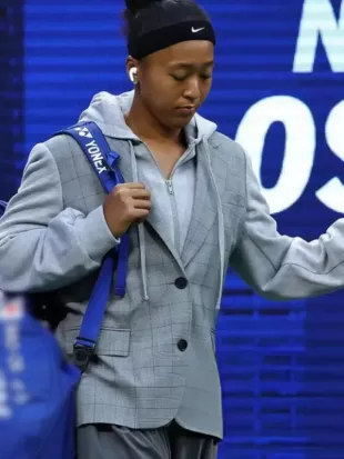 Naomi Osaka 2026 US Open Plaid Blazer