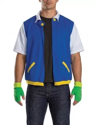 Pokémon Ash Ketchum Blue Jacket