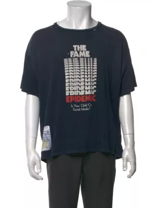 Fame Epidemic Graphic Print T Shirt