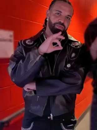 Toronto Concert 2026 Drake Leather Jacket
