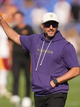 Baltimore Ravens Preseason Jesse Minter Purple Hoodie