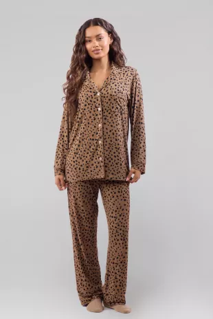 A Leopard Doesn't Change It's Spots Pajama Set