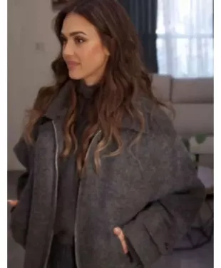 Honest Renovations S04 Jessica Alba Grey Jacket