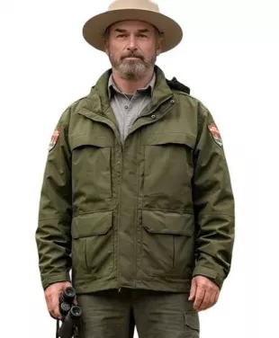 Anna Pigeon Harlan Roberts Green Jacket