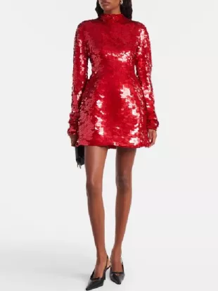 RH of NYC 2026 Sai de Silva Red Sequin Dress