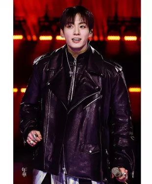 Buy The Comeback Live Arirang Jungkook Leather Jacket