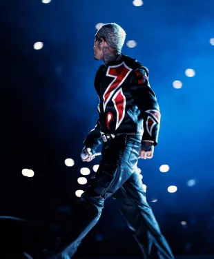 Buy Chris Brown The R&B Tour Toronto 2026 Leather Jacket - Oskar Jacket