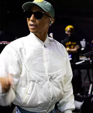 Buy Pharrell Williams white Louis Vuitton Bomber Jacket - Oskar Jacket