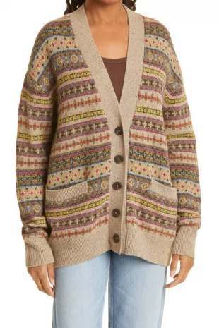 '90s Oversize Cardigan