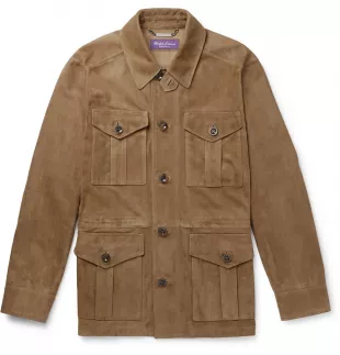 Suede Field Jacket