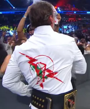 CM Punk El Verdugo Mexico City Tribute White Jacket