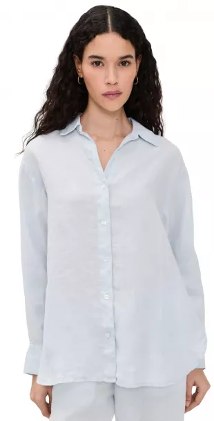 Lightweight Canvas Linen Shirt