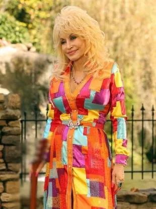 Dolly Parton Coat of Many Colors