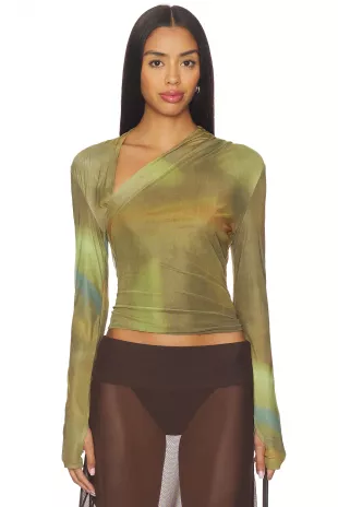 Laury Mesh Top