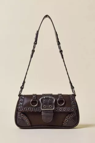 Jade Laced Rivet Bag