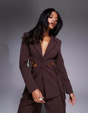 Macrame Tailored Blazer