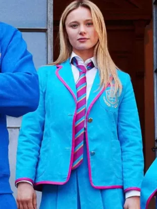 Love Me Love Me Mia Jenkins Blue Blazer