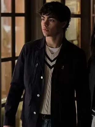 Coven Academy S01 Malachi Barton Black Jacket