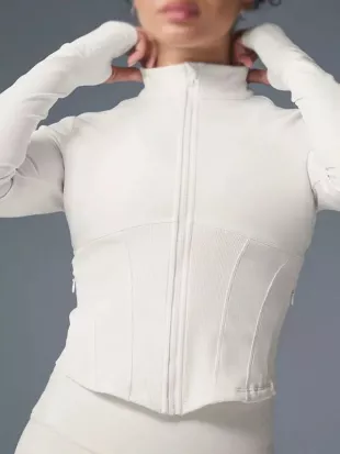 Crew Girl S01 Miku Martineau White Track Jacket